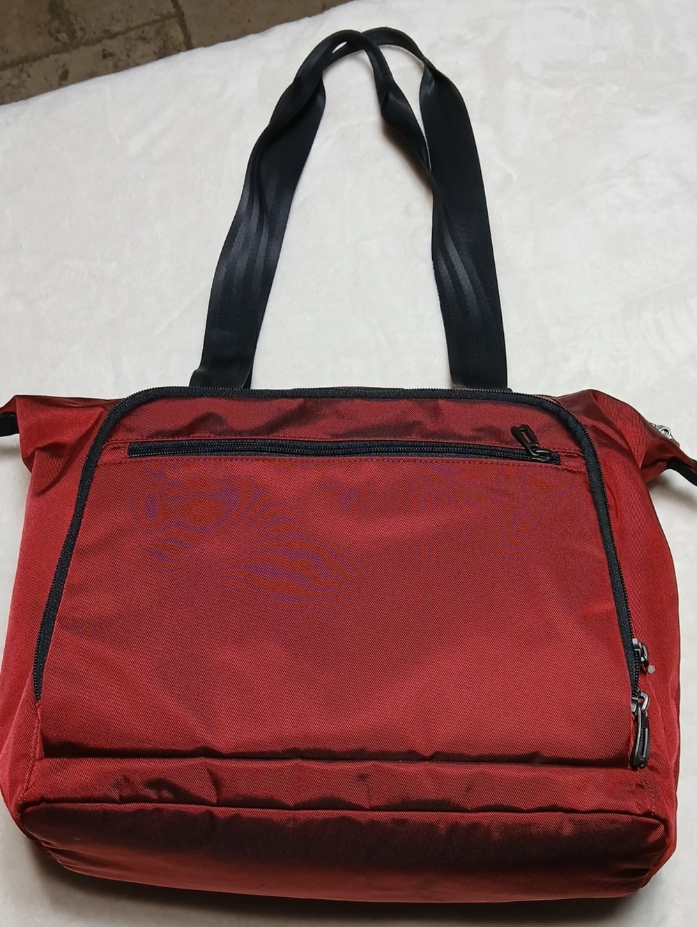 Briggs & Riley Transcend Cabin Travelware Red Carry On Duffle Bag